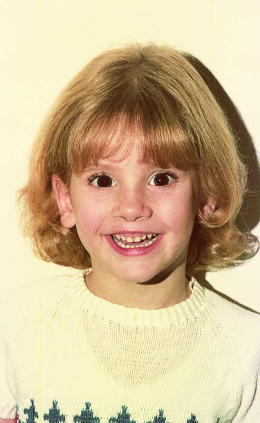 istock Vintage girl frontal portrait 929056194