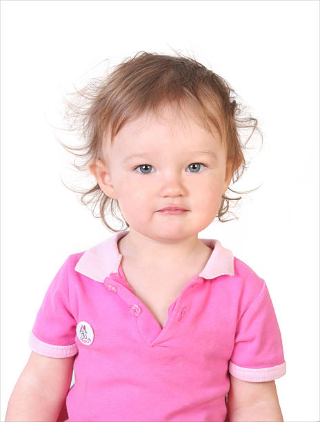 child nice portrait stock photo