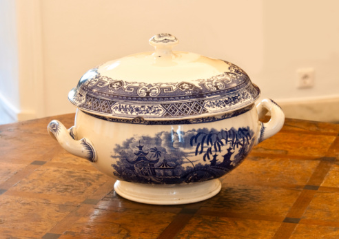 Large copper tea kettle
