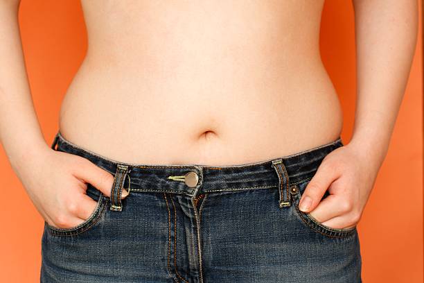 istock Girl and her problem waist 92909580