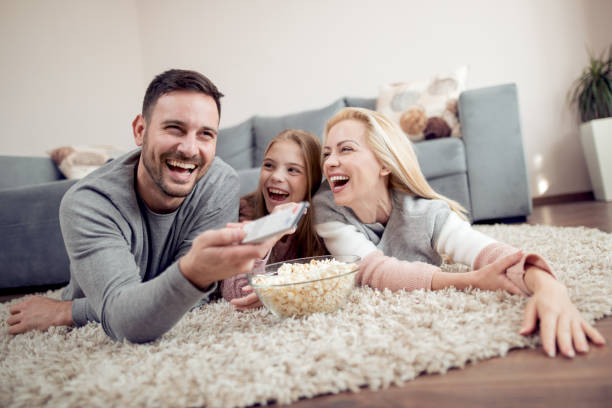 istock Family having great time at home 929097014