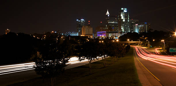 istock Downtown Raleigh North Carolina Skyline at Night 92909703