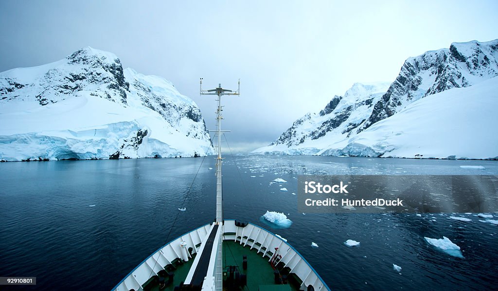 Antarktis: Ruhige Eingang - Lizenzfrei Antarktis Stock-Foto