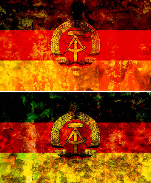 istock old flag of east germany 929114660
