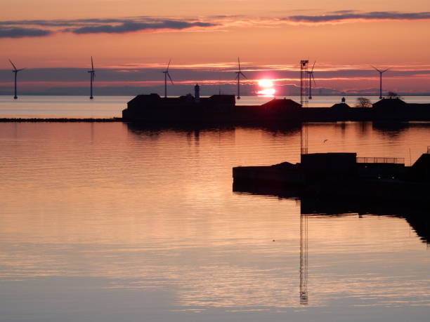 istock sunrise in Nordhavn, Copenhagen, Denmark 929135822