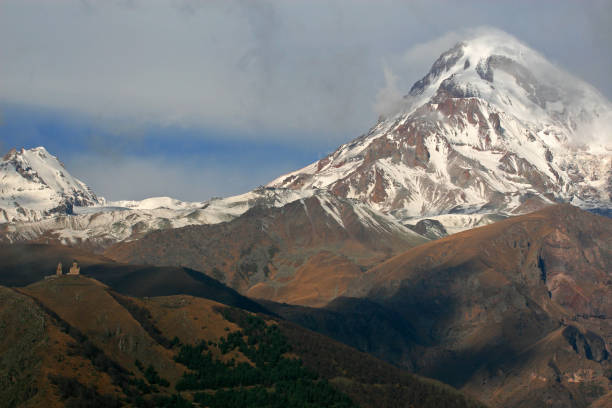 istock Gergeti Trinity Church and Mount Kazbegi 929139822