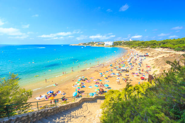 istock Beach of tropical resort 929147344