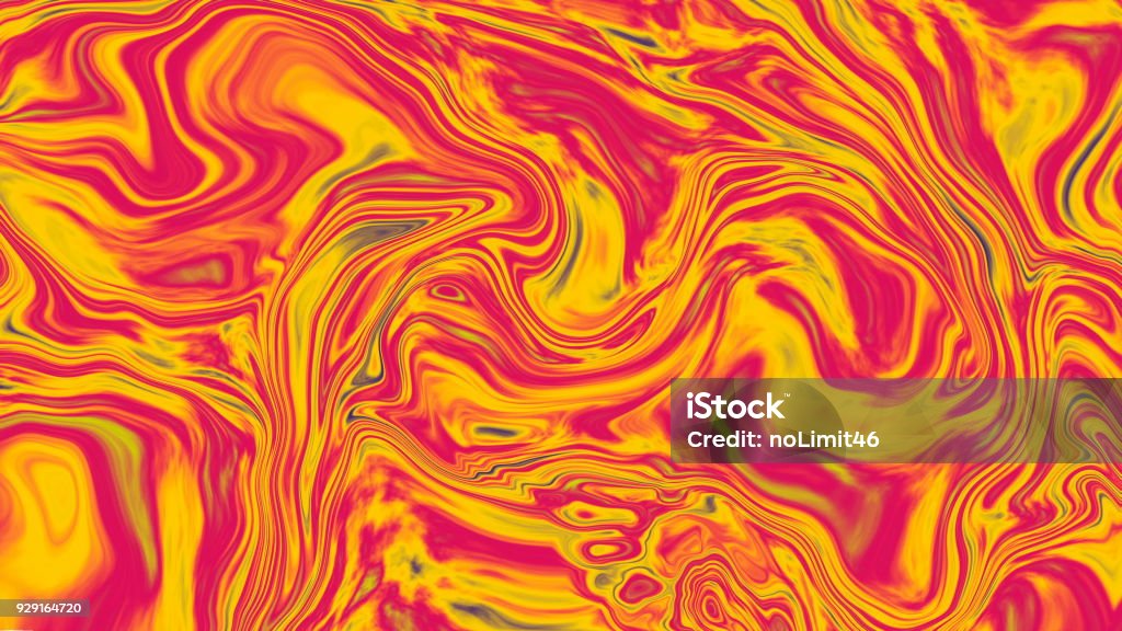 Abstract colorful background of gradient with visual illusion and wave oil effects, 3d rendering Abstract colorful background of gradient with visual illusion and wave oil effects, 3d rendering computer generating Psychedelic Stock Photo