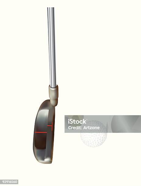 Pallina Da Golf E Putter Vettore Jpeg - Immagini vettoriali stock e altre immagini di Affari - Affari, Attività, Brillante