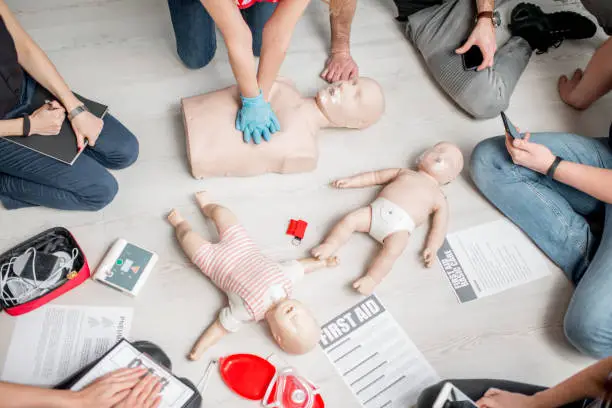 Photo of First aid training