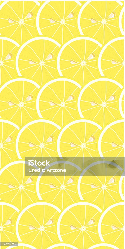 レモンの壁紙、シームレスなパターン - かんきつ類のロイヤリティフリーベクトルアート
