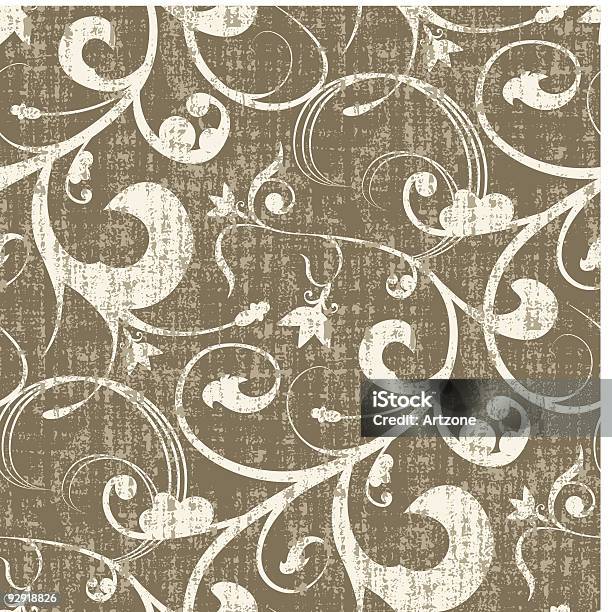 Seamless Pattern Di Grunge Vintage Vettoriale Jpeg - Immagini vettoriali stock e altre immagini di Motivo decorativo