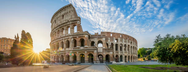 istock Colosseum in Rome with morning sun 929194522