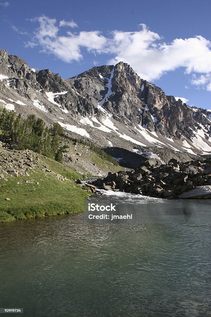 Whitetail Peak - Montana  Absaroka Range Stock Photo