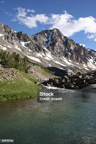 Whitetail Peak Montana Stock Photo - Download Image Now - Absaroka Range, Blue, Challenge