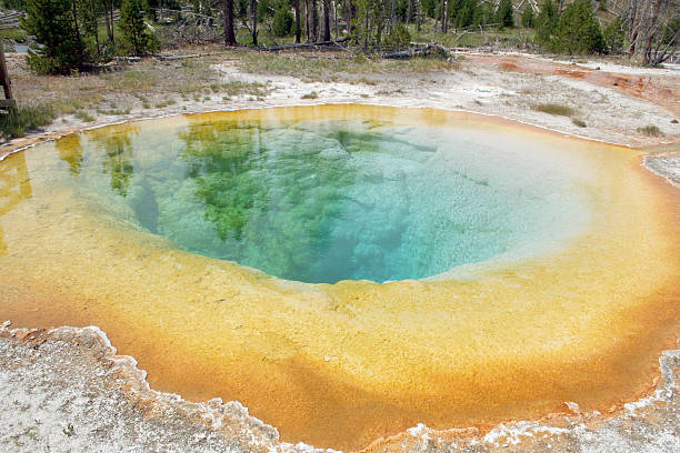 istock Hot Springs at Yellowstone 92920122