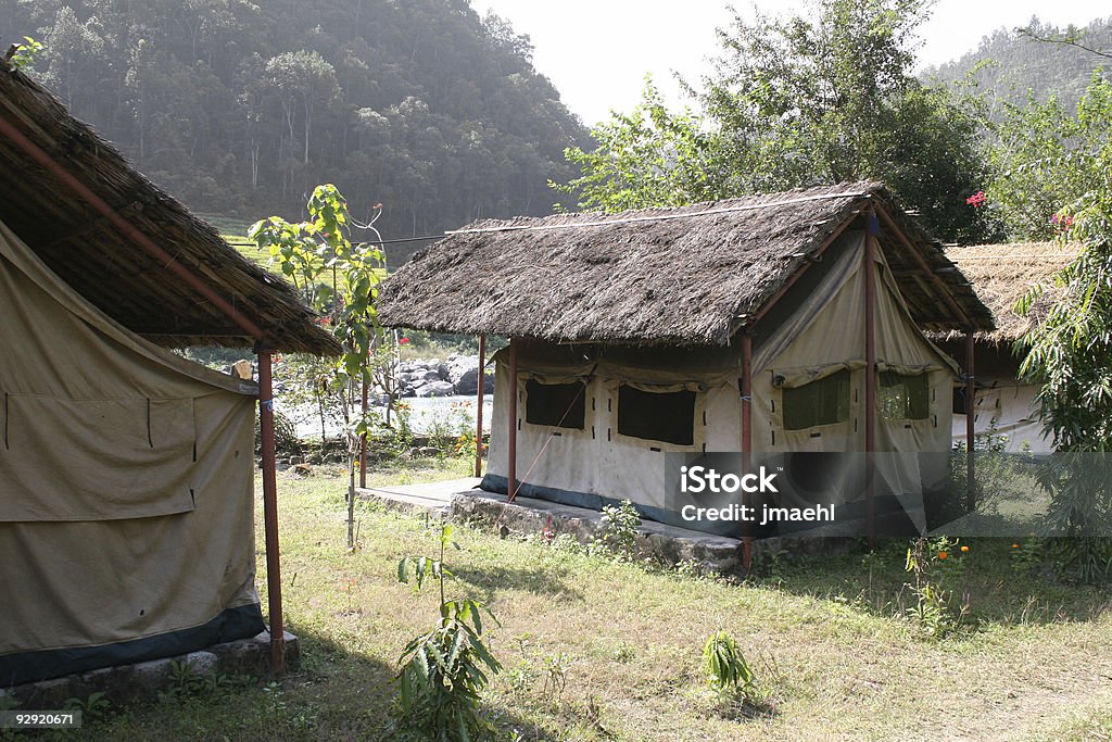 Acampar-Nepal - Royalty-free Acampar Foto de stock