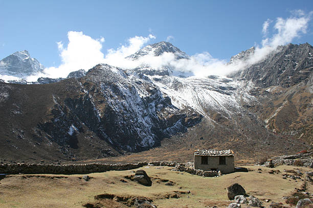 istock Farming lodge near Luza - Himalayas 92920868