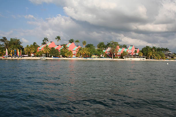 Caribbean Resort stock photo