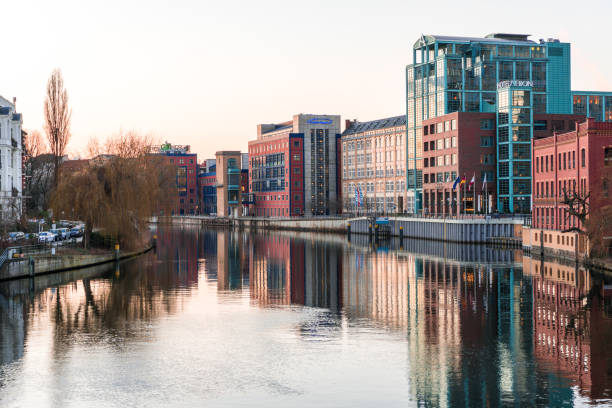 istock office buildings by the river spree in Berlin 929216082
