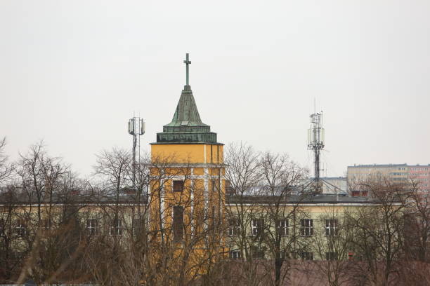 istock church seen from the bird's eye view. 929238540