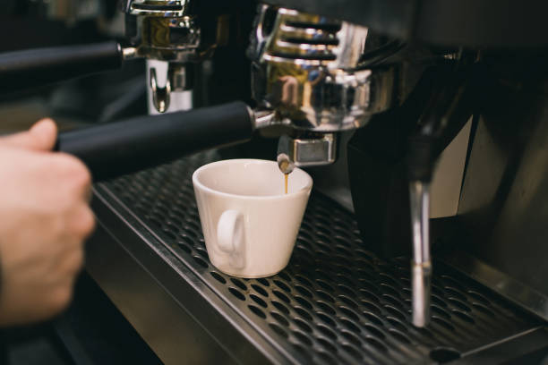 istock Young barista is preparing a coffee 929238812