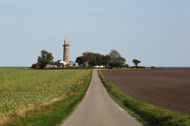 istock Fornaes lighthouse in Grenaa, Denmark 929254558