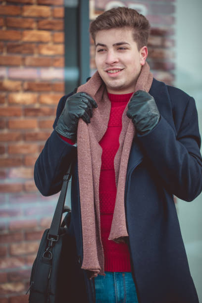 istock Gloves and scarf, beacuse it is cold 929283846
