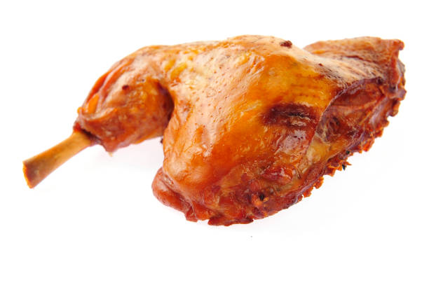 istock On a white background of the chicken leg 929291812