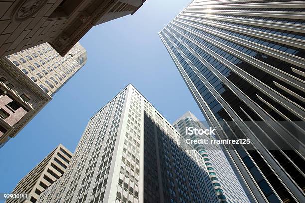 Rascacielos En El Centro De La Ciudad De San Francisco Foto de stock y más banco de imágenes de Aire libre