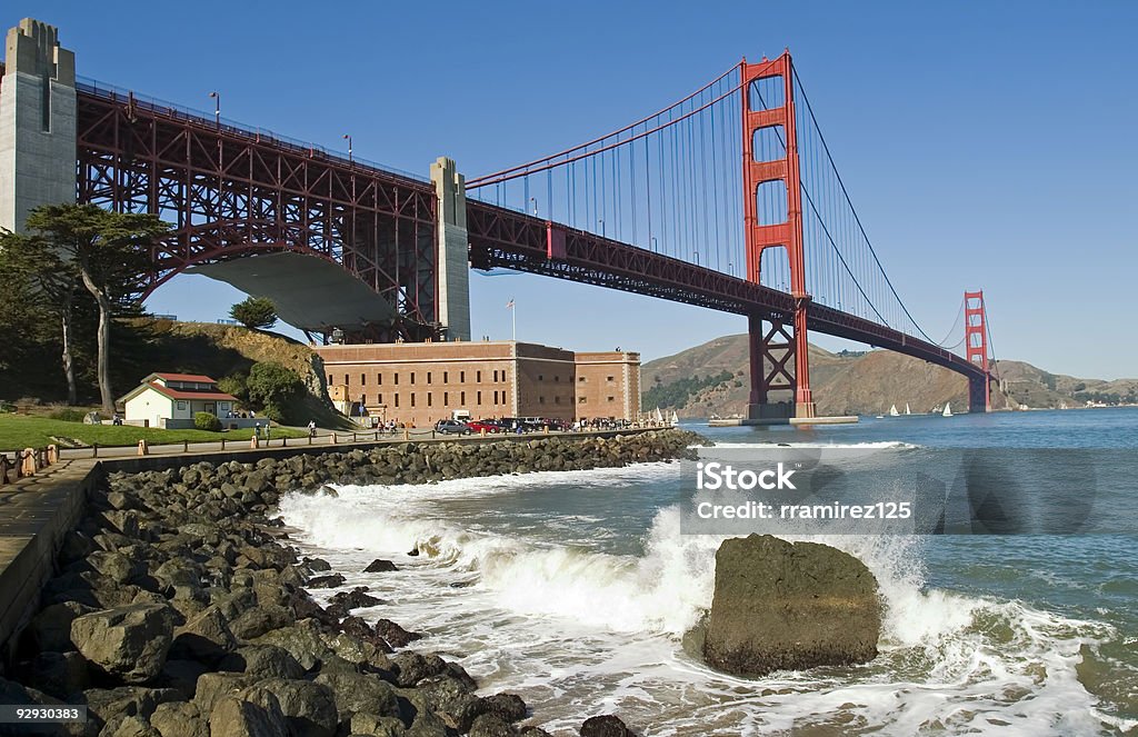 Puente Golden Gate - Foto de stock de California libre de derechos