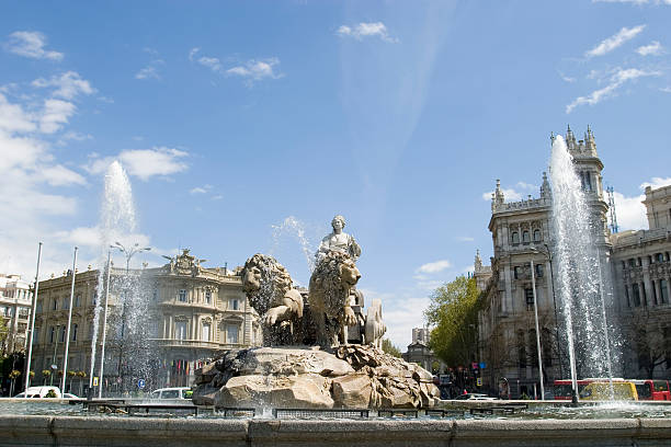 istock Cibeles Fountain at 0 degrees angle 92930848