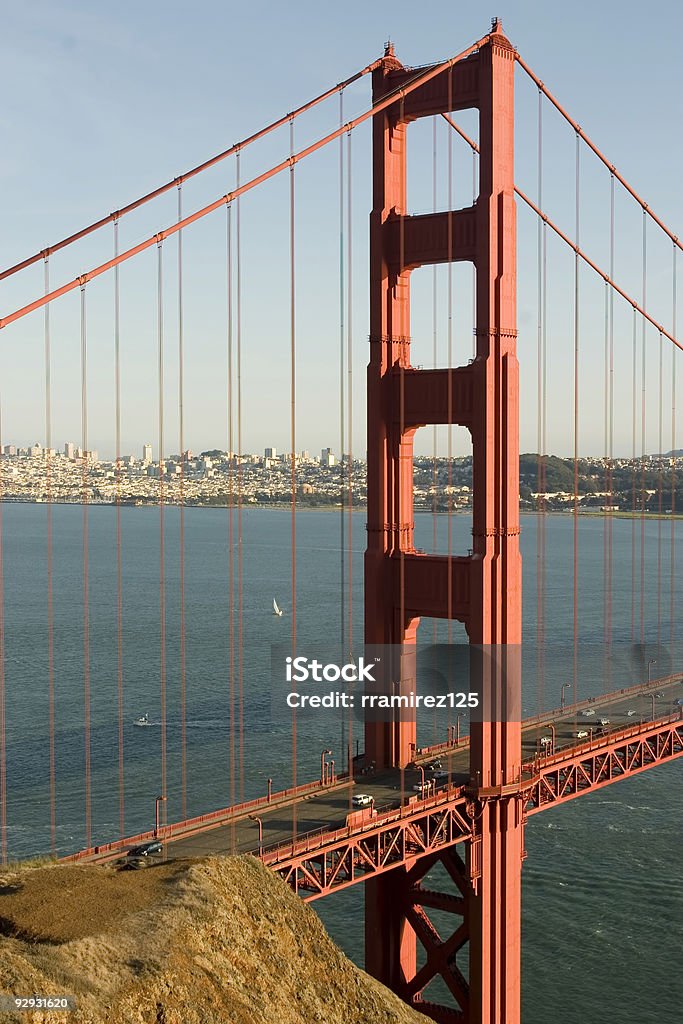 Torre de Golden Gate - Royalty-free Ao Ar Livre Foto de stock