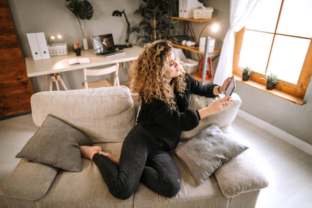 istock Teenager girl using tablet 929317616