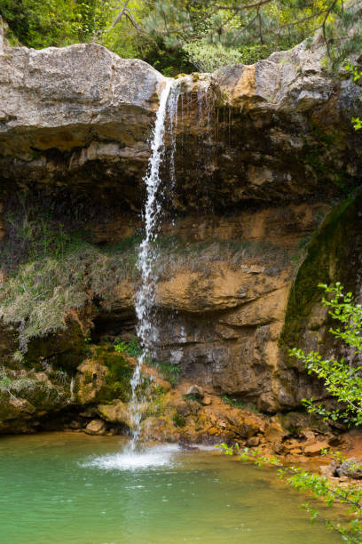 istock Waterfall in Catalonia surrounded by beautiful forests 929335804