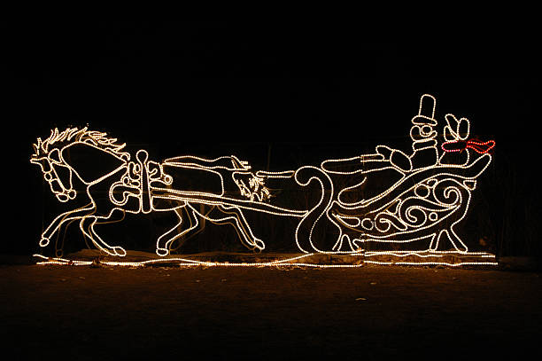 istock One Horse Sleigh Christmas Lights 92935124