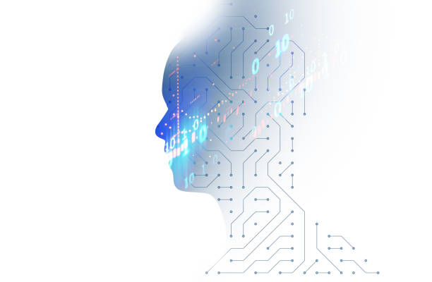 istock silhouette of virtual human on circuit pattern technology 3d illustration 929361308