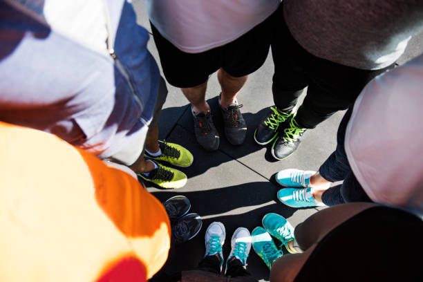 istock Group of diverse people standing together 929384902
