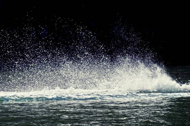 istock Long Tail boat wake trails and Phang Nga Bay 929432928