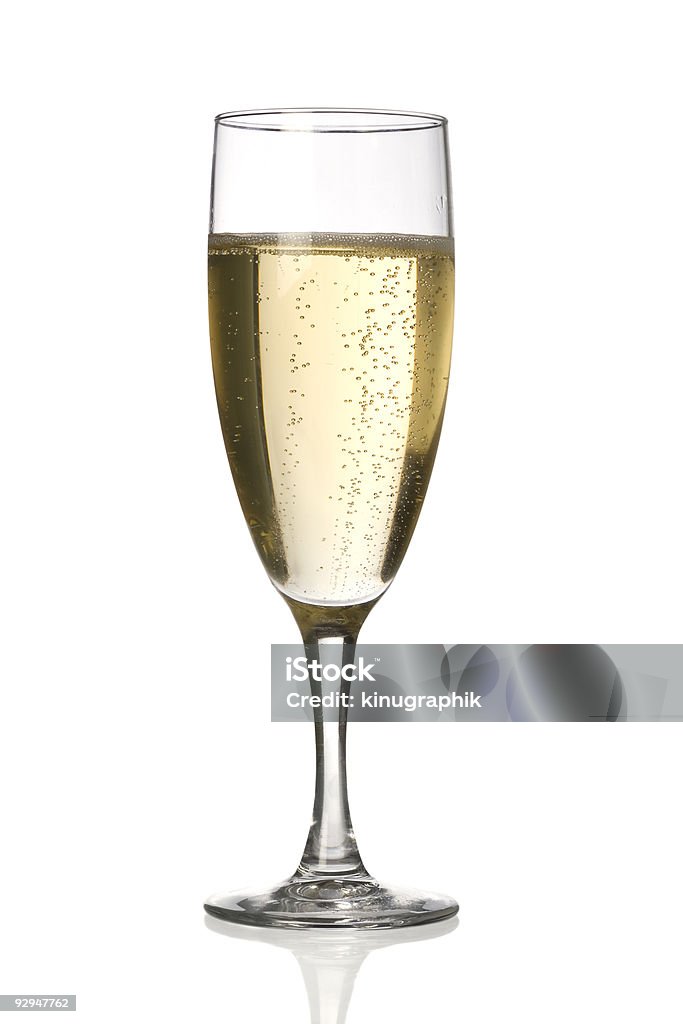Bicchiere di champagne - Foto stock royalty-free di Alchol