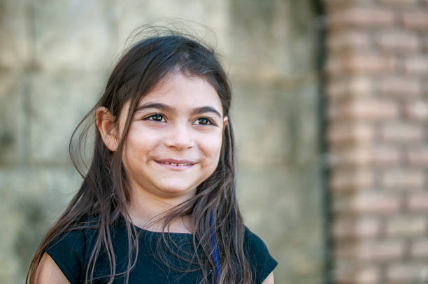 istock Turkish cute little girl posing 929478382