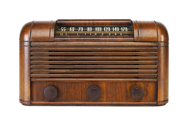 istock Vintage Tube Radio w/ clipping path 92947951