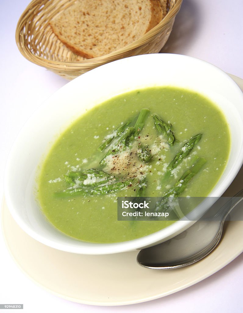 Soupe aux asperges - Photo de Asperge libre de droits