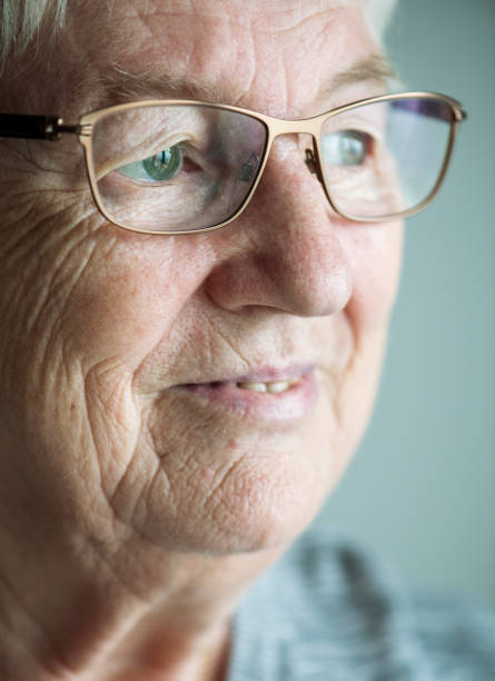 istock Portrait of white elderly woman 929485438