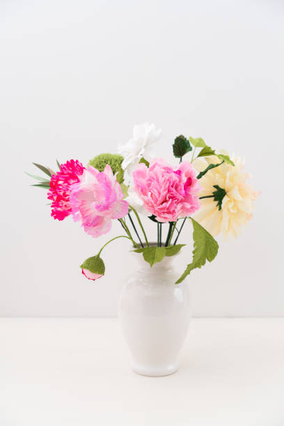 istock Crepe paper flower bouquet 929487170