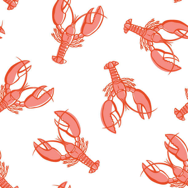 cook12 - lobster点のイラスト素材／クリップアート素材／マンガ素材／アイコン素材