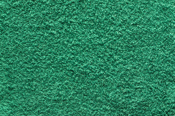 istock Shaggy green carpet 929514602