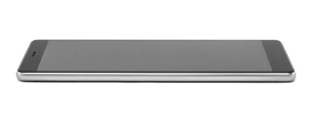 istock Long Mobile phone isolated on white background with Clipping path. 929555888