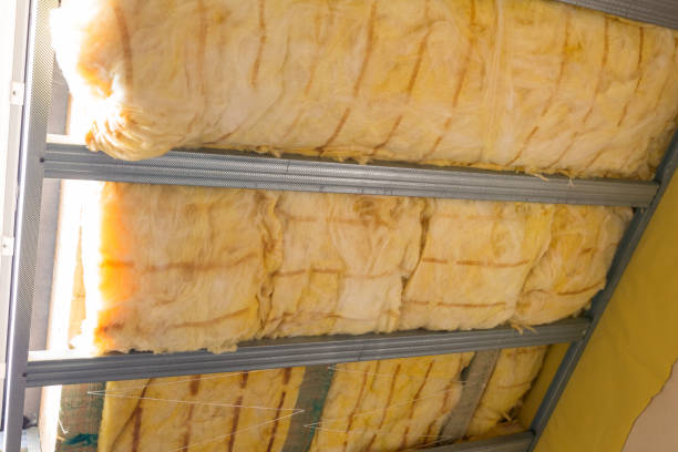 istock House thermal insulation with mineral wool 929568952