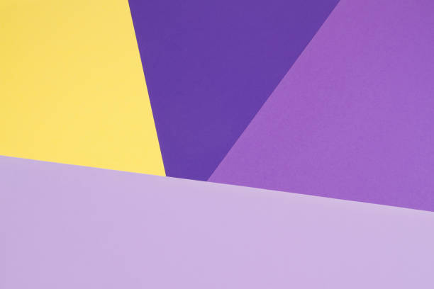 istock Purple Geometrical Pastel Background 929571756